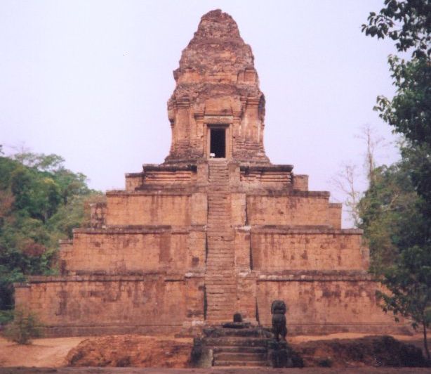 Baksei Chamkrong Temple at Siem Reap in northern Cambodia