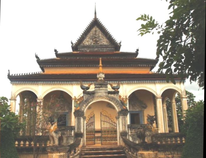 Wat Bo in Siem Reap in northern Cambodia