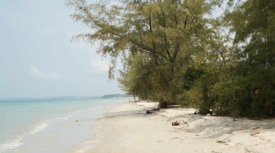 Otres Beach at Sihanoukville in Southern Cambodia