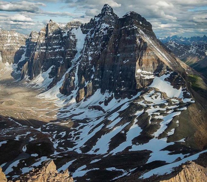 "Valley of the Ten Peaks" in Banff National Park