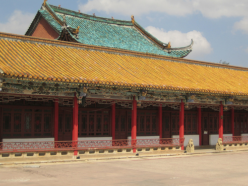 Pagoda at Green Lakes Park in Kunming