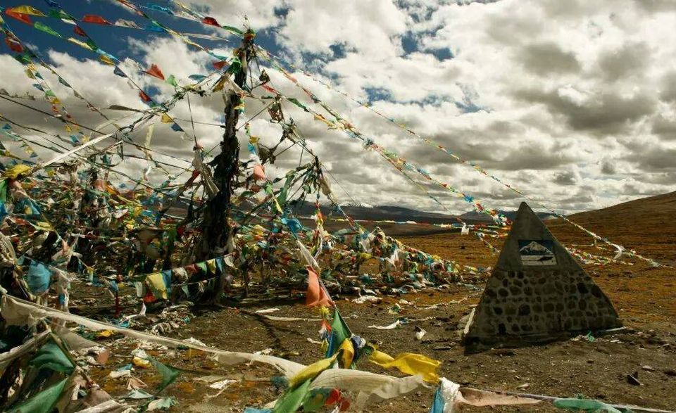 Buddhist Prayer Flags on Mount Kailash trek