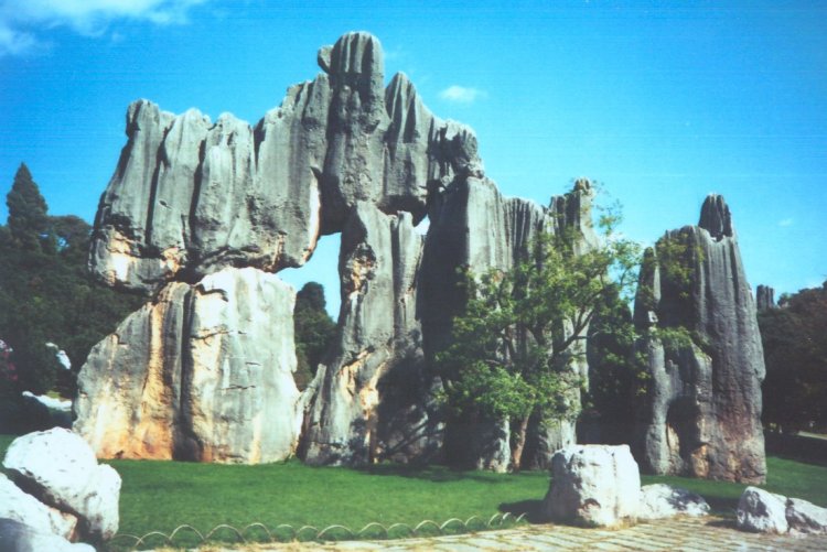 Limestone Outcrops at Shilin Stone Forest