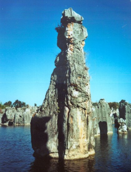 Limestone Outcrops at Shilin Stone Forest