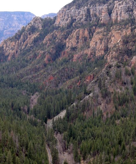 Oak Creek Canyon in Arizona