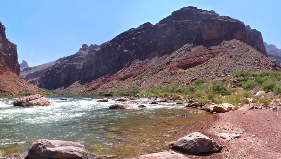 Hance Rapids on the Colorado River in the Grand Canyon