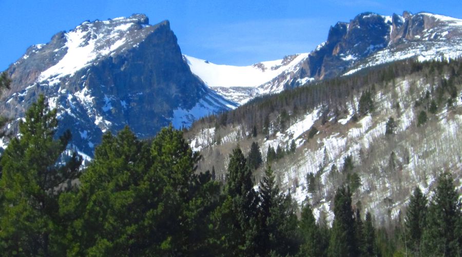 Hallet Peak in the Colorado Rocky Mountains