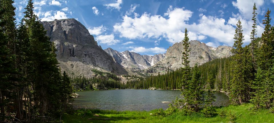 Lake in the Colorado Rocky Mountain NP