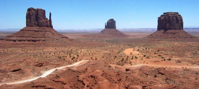 Left-hand and Right-hand Mittens in Monument Valley