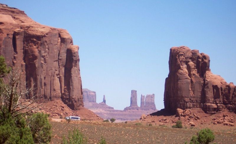 Sandstone Buttes of the North Window in Monument Valley