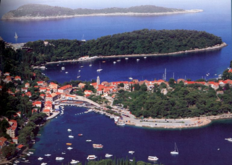 Cavtat on the Dalmatian Coast of Croatia