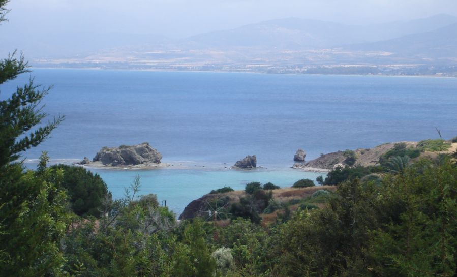 The Bay of Polis from The Baths of Aphrodite