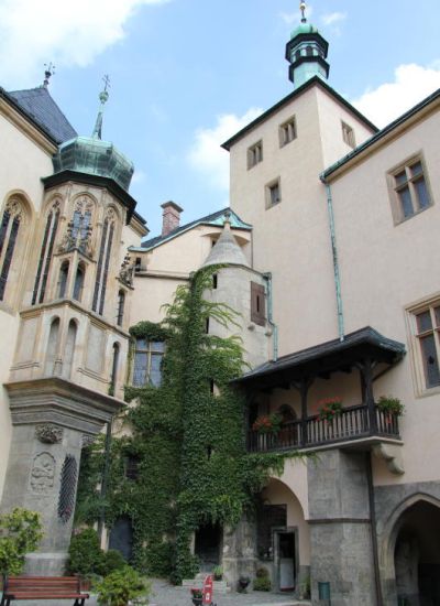Italian Court in Khutna Hora in the Czech Republic