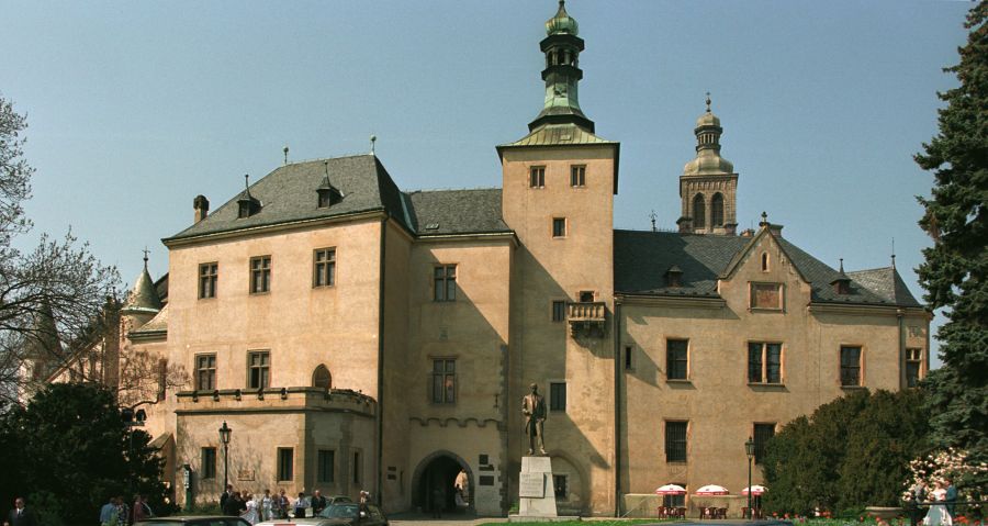 Italian Court in Khutna Hora in the Czech Republic