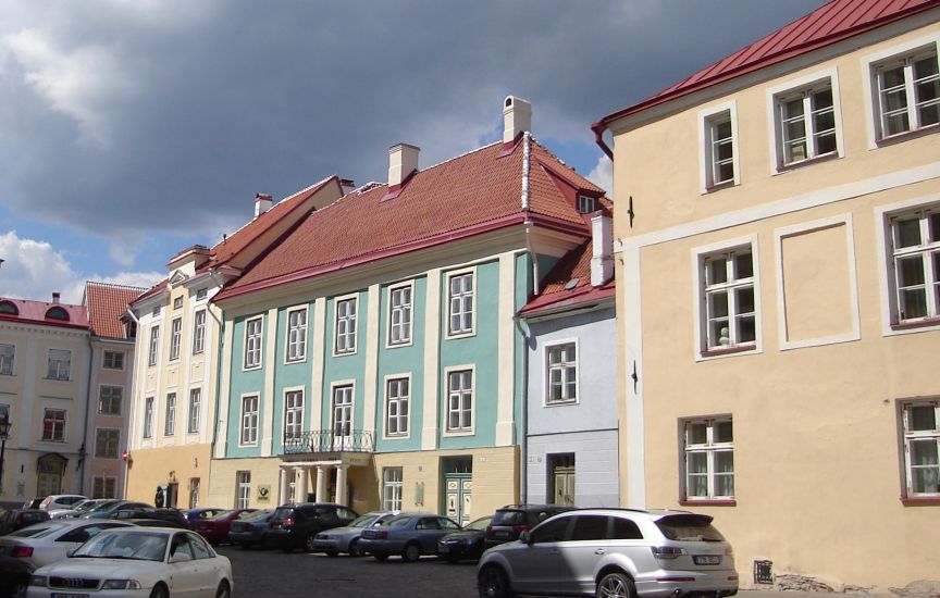 Buildings in Old City of Tallinn