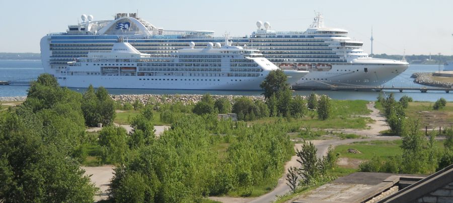Cruise Ships in Tallinn Port