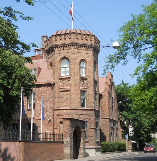 Latvian Embassy Building in Tallinn