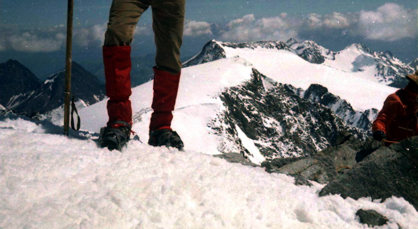 Summit of Wilder Freiger in the Austrian Tyrol