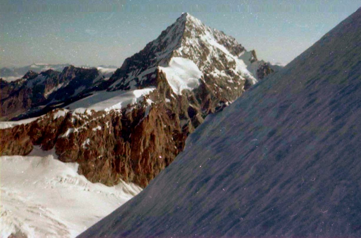 Tete de Valpelline on ascent of Dent d'Herens