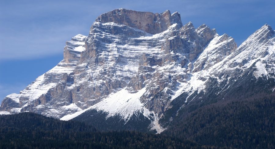 Monte Pelmo in the Italian Dolomites