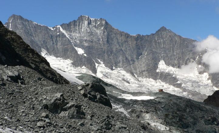 Taschhorn, Dom and Lenzspitze