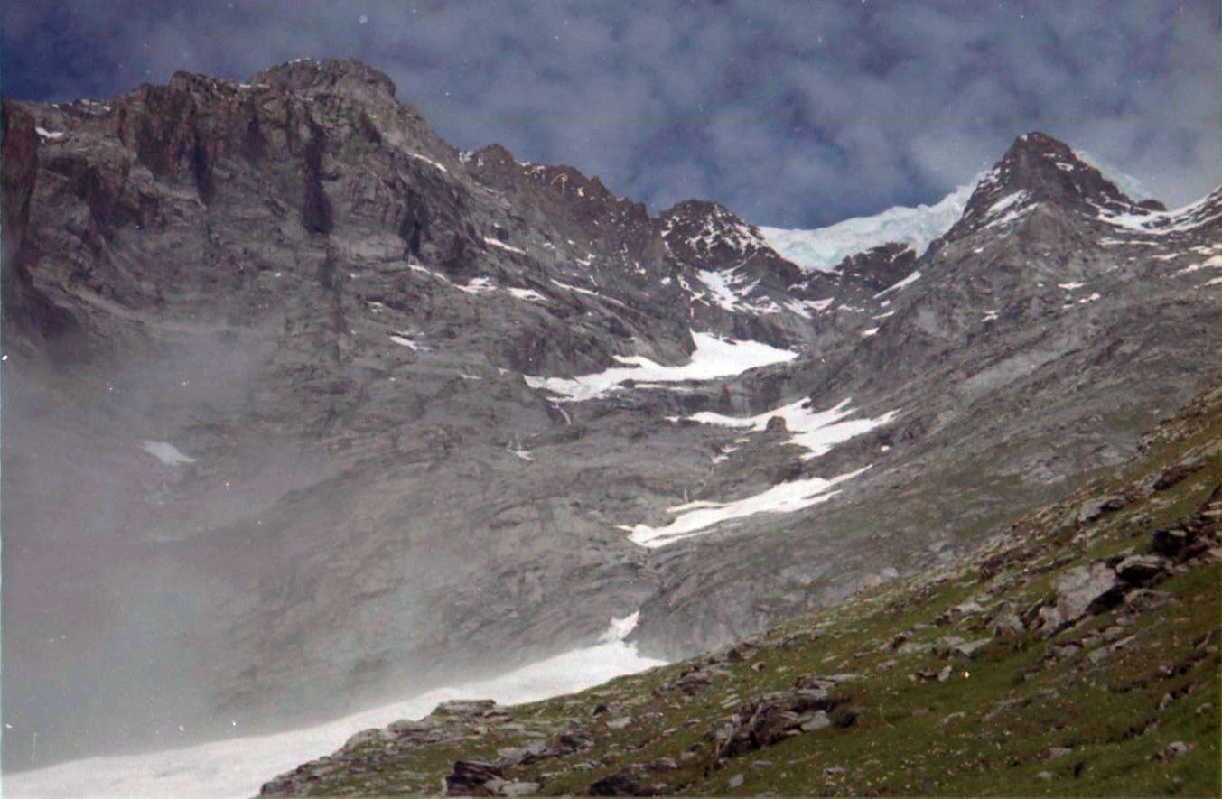 SW ridge of the Jungfrau - the original route of ascent