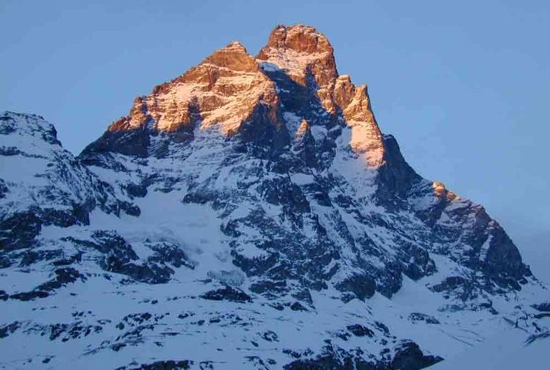 Il Cervino ( the Matterhorn ) from Breuill-Cervinia