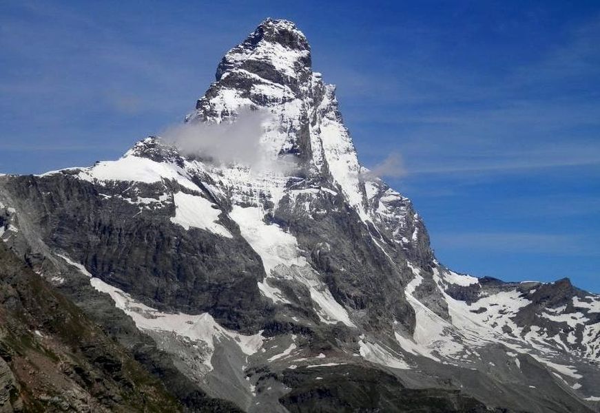 Il Cervino ( the Matterhorn ) from Breuill-Cervinia