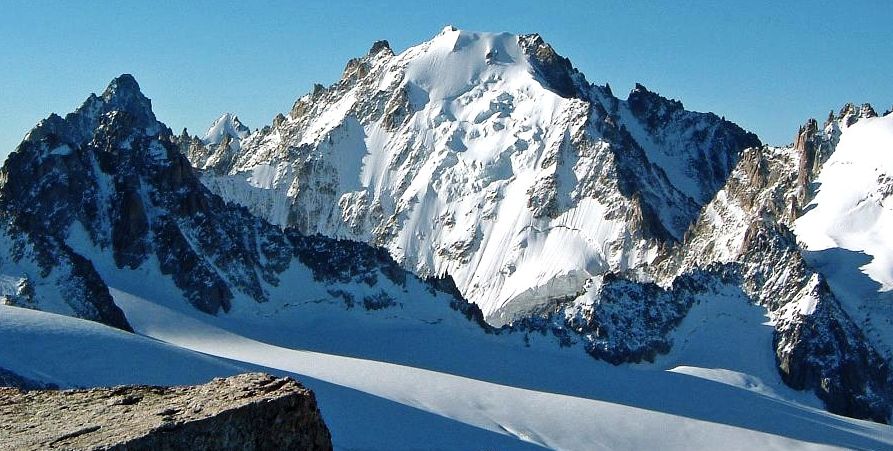 Aiguille d'Argentiere in the Mont Blanc Massif