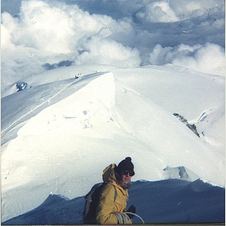 On descent of Mont Blanc