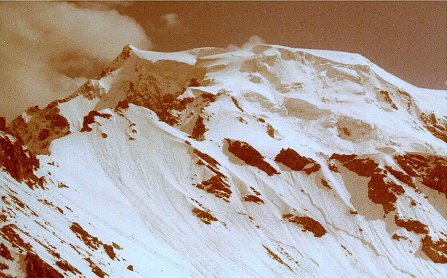 The Ortler ( Cima Ortles ) 3899 metres in the Italian Alps