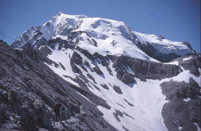 The Ortler ( Cima Ortles ) 3899 metres in the Italian Alps