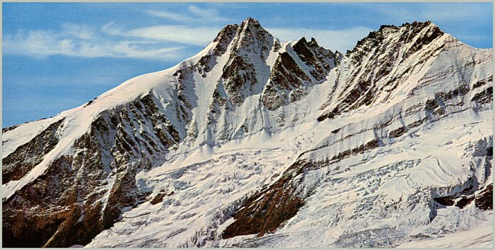 Gross Glockner - highest Mountain in Austria