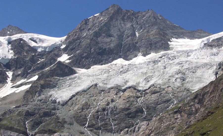 Schalihorn in the Zermatt Region of the Swiss Alps