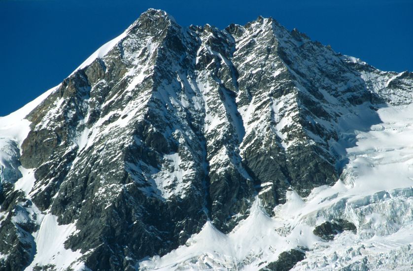 Schalihorn in the Zermatt Region of the Swiss Alps
