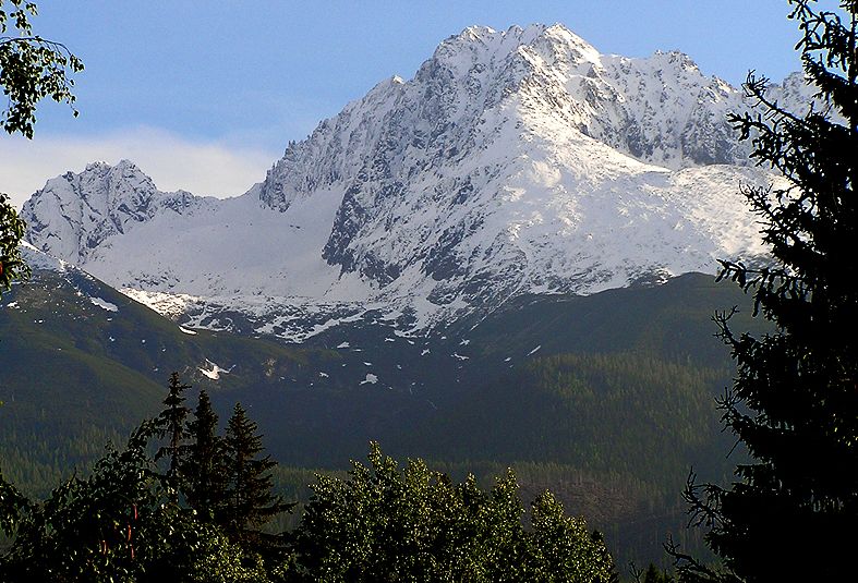 Gerlach Peak ( Gerlachovsk štt ) in the High Tatras - highest mountain in Slovakia