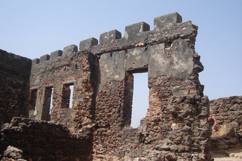 Ruins of Fort on James Island