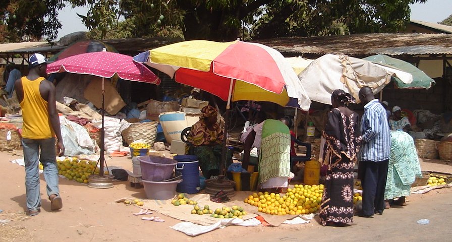 Central Market in Serekunda