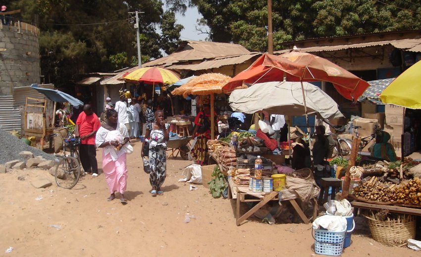 Street Market in Serekunda