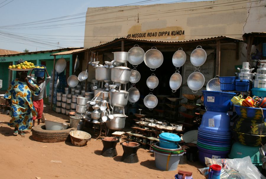 Street Market in Serekunda