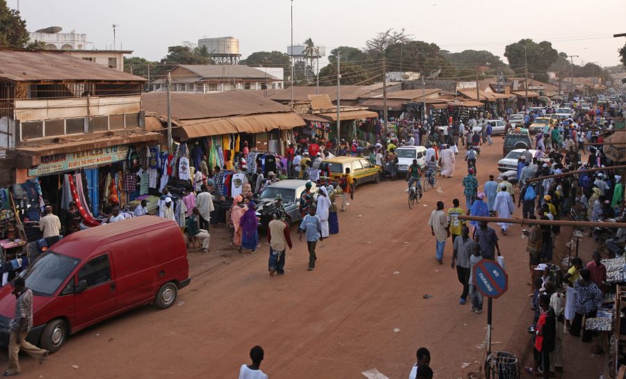 Central Market in Serekunda