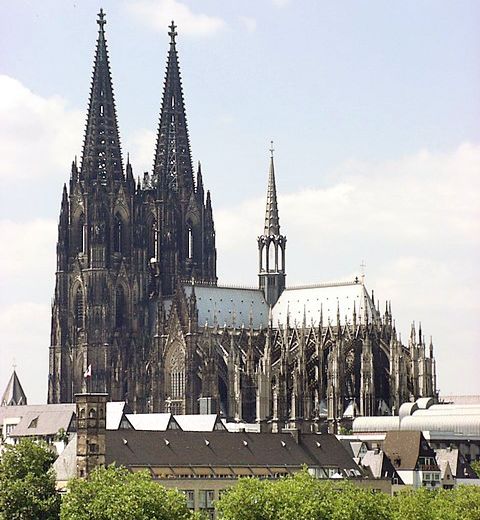 The Cathedral in Cologne in the Eifel Region of Germany