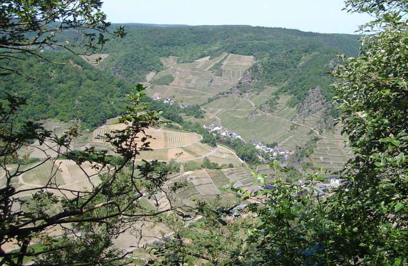 Ahr River Valley in the Eifel Region of Germany