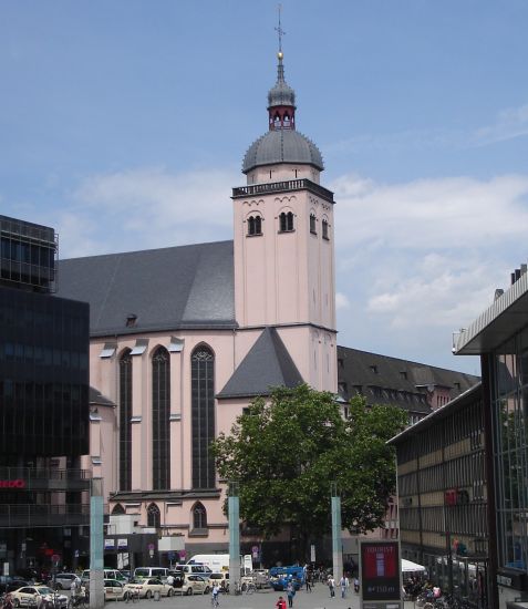 Church in Cologne / Koln in the Eifel Region of Germany