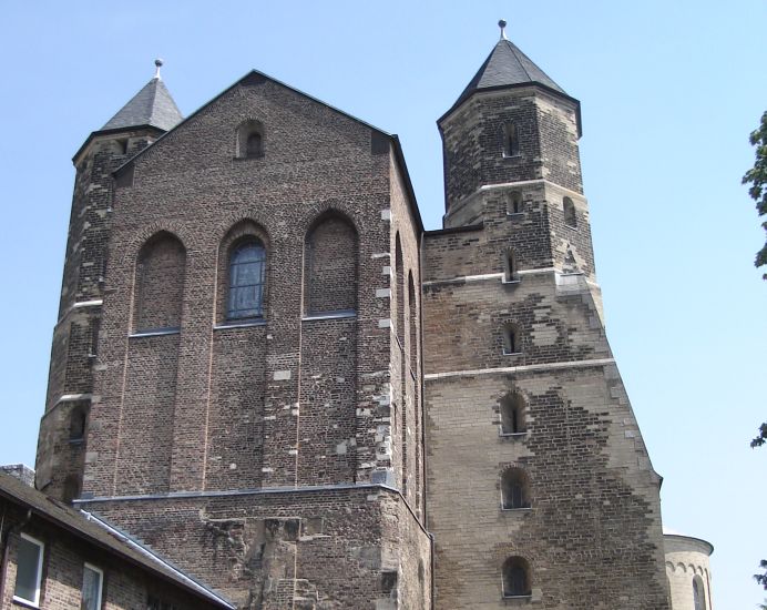 Church in Cologne / Koln in the Eifel Region of Germany