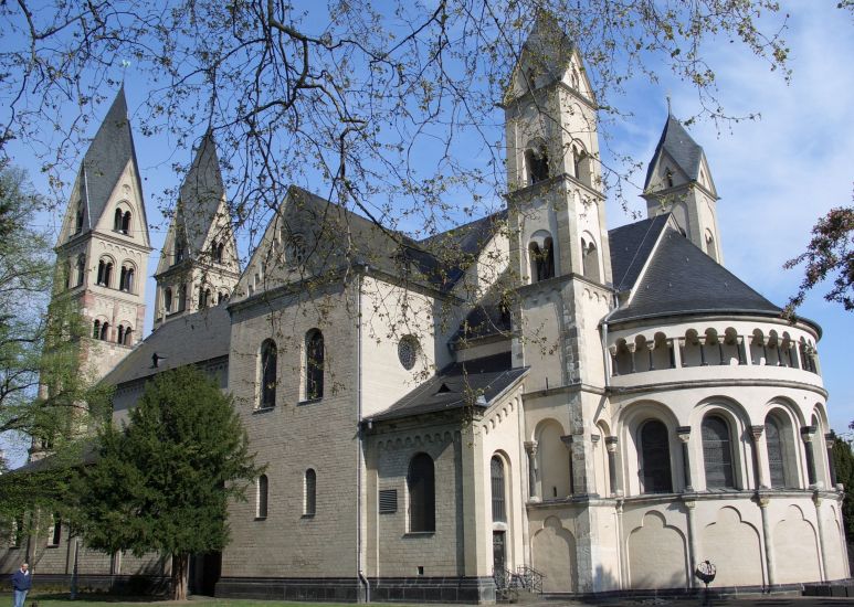 Basilica of St. Castor in Koblenz in the Eifel Region of Germany