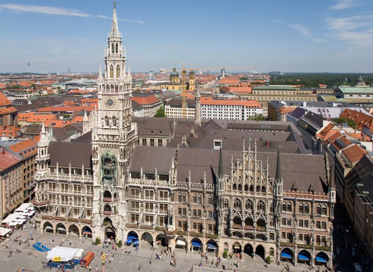 Rat Haus ( City Hall ) in Munich in Bavaria in Germany