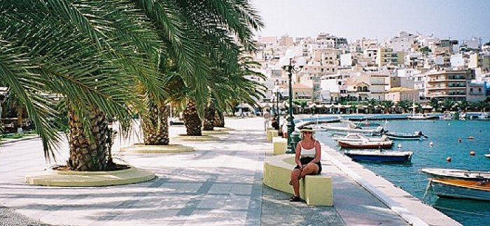 Sitia town on the Greek Island of Crete