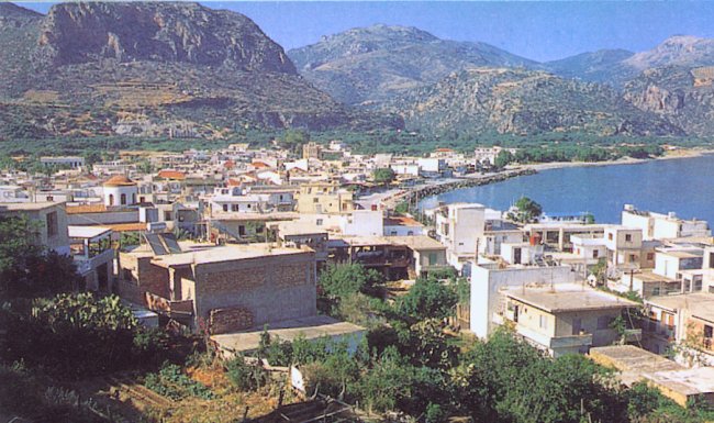 Palaiokhora on Greek Island of Crete