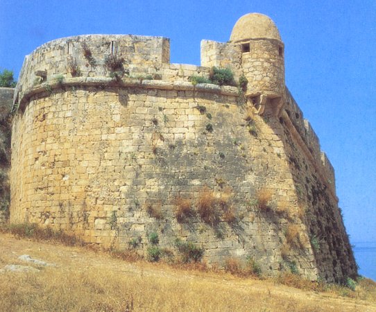 Fortress at Rethimnon ( Rethymnon ) on Greek Island of Crete